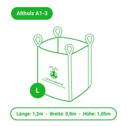 Altholz A I-III entsorgen – Urban Big Bag – L