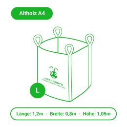 Altholz A IV entsorgen – Urban Big Bag – L