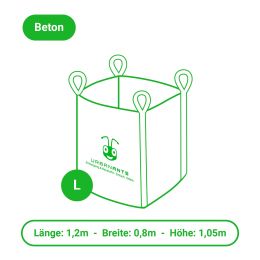 Beton entsorgen - Urban Big Bag - L