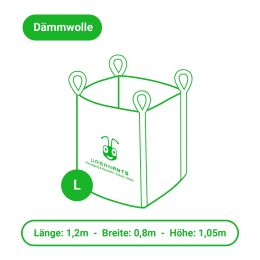 Dämmwolle entsorgen – Urban Big Bag – KMF