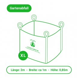 Gartenabfall entsorgen – Urban Big Bag – XL